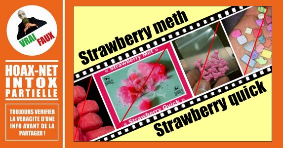 Mise au point sur la nouvelle drogue strawberry quick ou strawberry meth