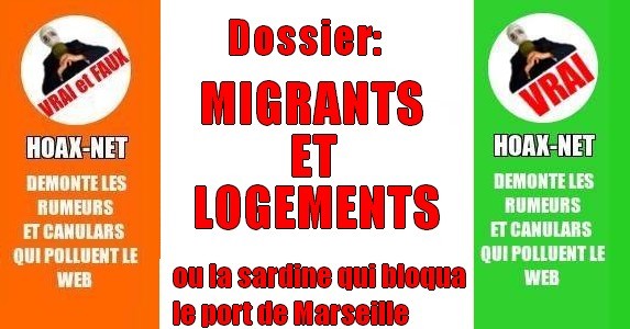 Dossier : migrants et logements, ou la sardine qui bloqua le port de Marseille