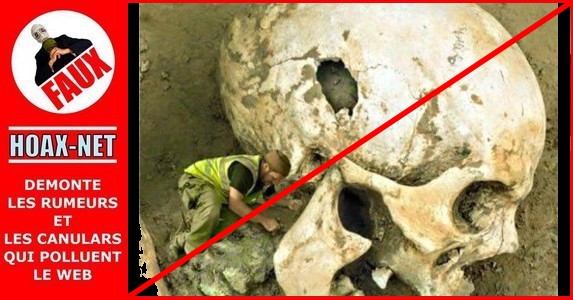 NON, un squelette de nephilim n’a pas été découvert