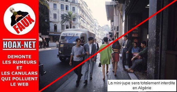 NON, l’Algérie ne va pas interdire les mini-jupes !