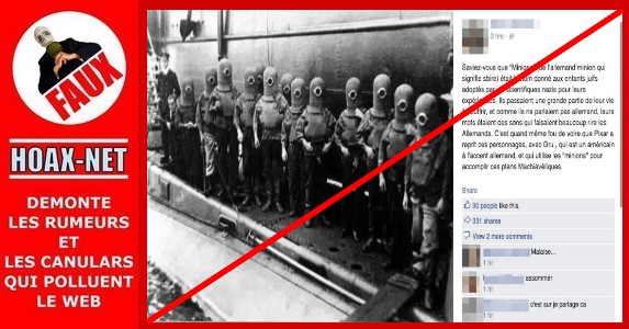 NON, les Minions  n’étaient pas des cobayes d’expériences nazies !