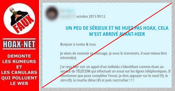 NON, France Telecom ne vous appellera pas pour pirater votre téléphone !