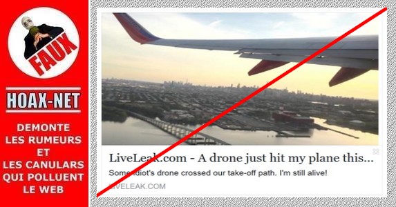 Non, un drone n’a pas frappé un avion de Southwest Airlines décollant à New York !