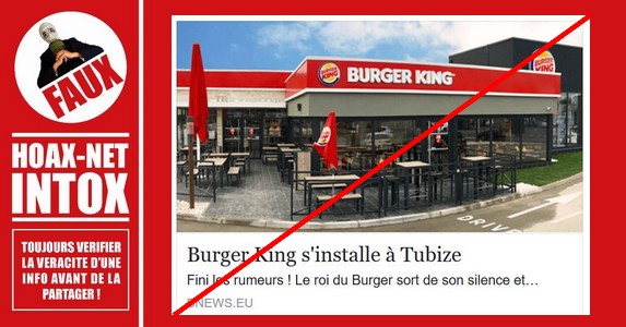 Non, Super Burger ne s’installe pas à Tubize (Belgique)