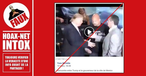 Non, il ne s’agit pas du Gouverneur de Mexico sur cette vidéo