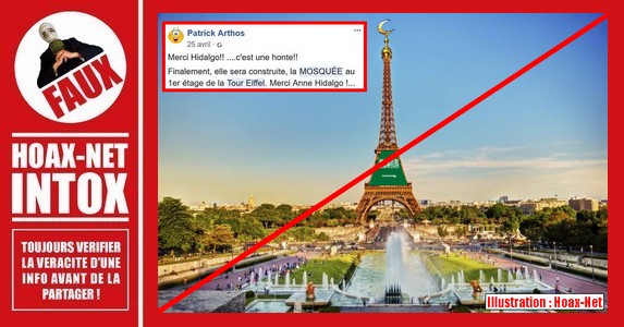 Non, une mosquée ne va pas être construite au 1er étage de la Tour Eiffel