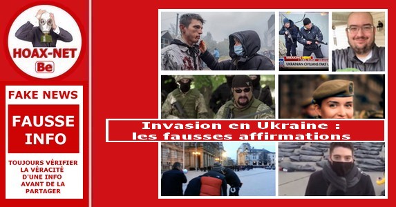 UKRAINE-Fausses infos, détournements images et vidéos.