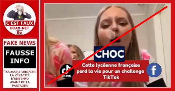 Non, une lycéenne française n