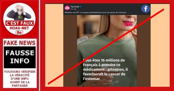 Non, les IPP (inhibiteurs de la pompe à protons) ne causent pas le cancer de l