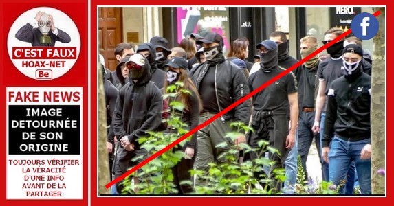 Non, cette photo ne montre pas des soi-disant « étudiants » dans une manifestation de 2026.